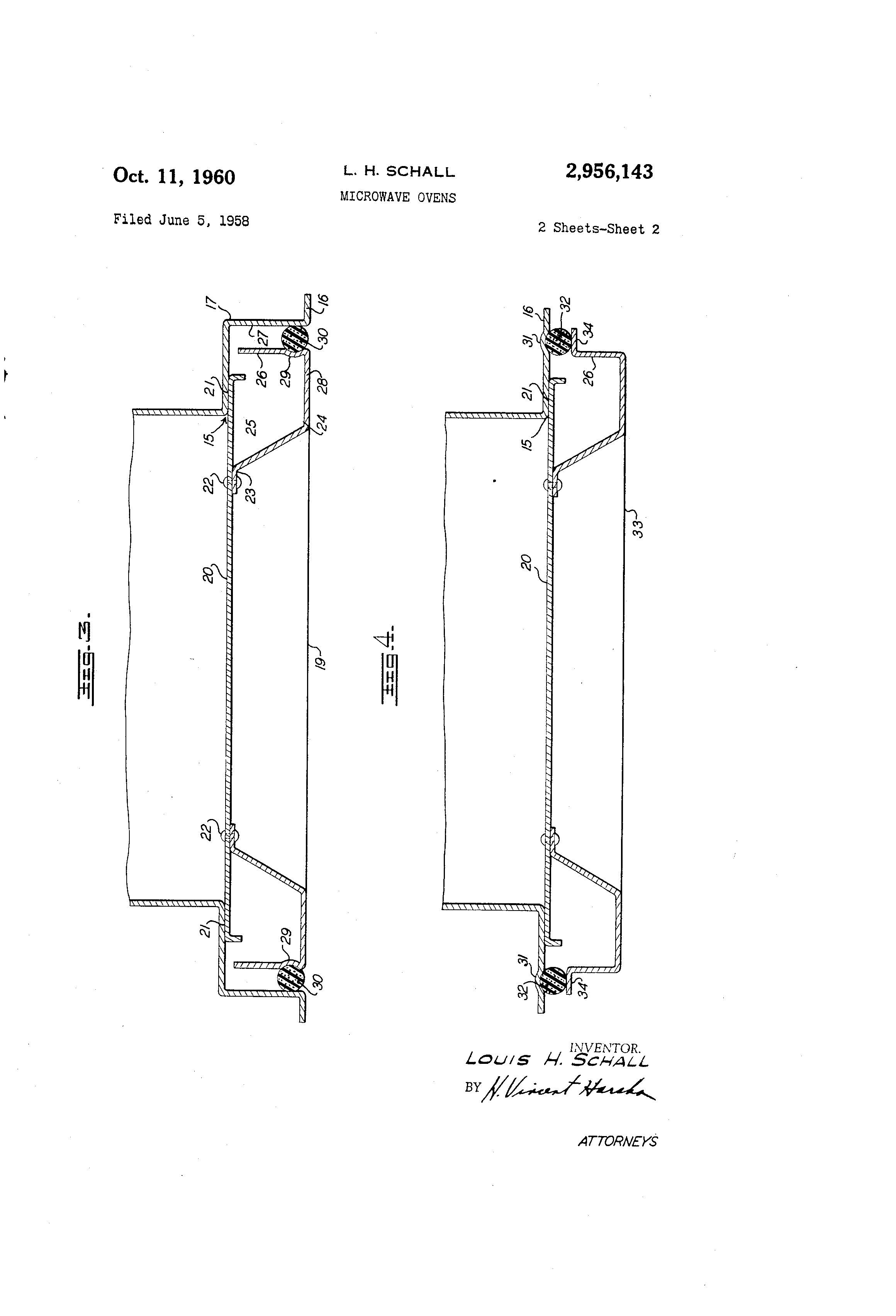 1958 Raytheon radiation seal patent