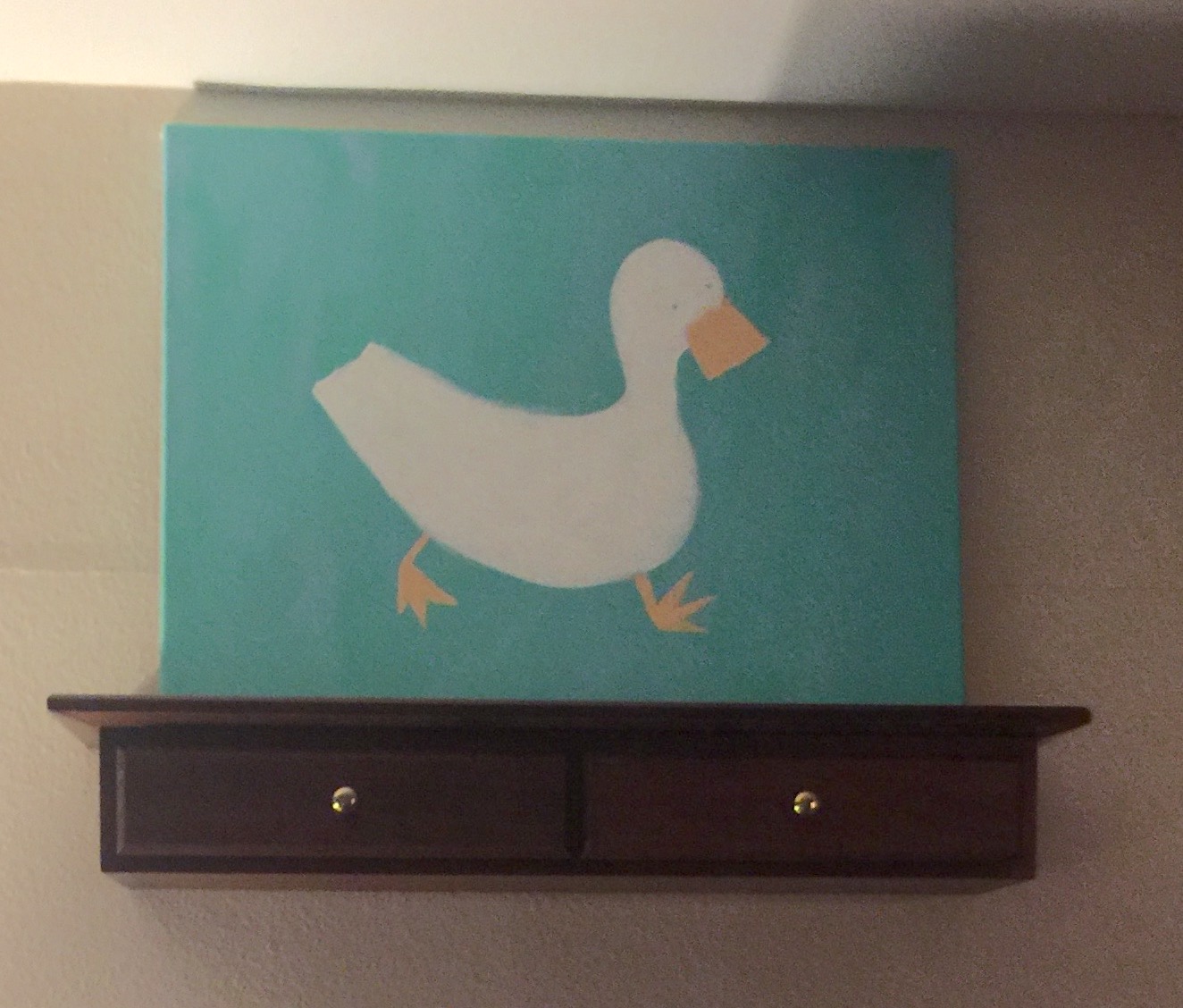 duck painting