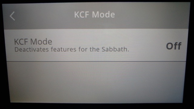 KCF Mode