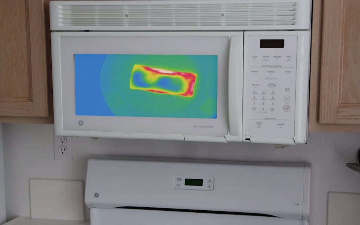 Mark Rober's heat map microwave oven