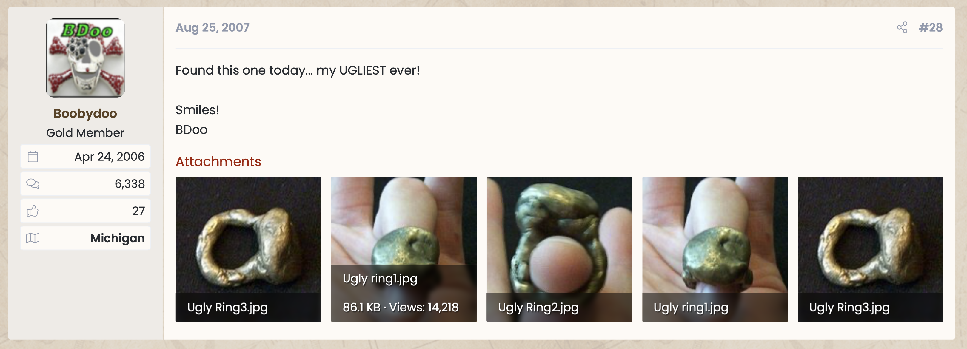 ugliest ring